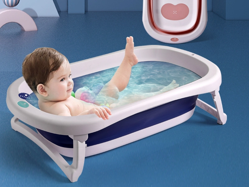 Customized Portable Foldable Infant Products Bath Bucket Plastic Baby Bathtub 20% off